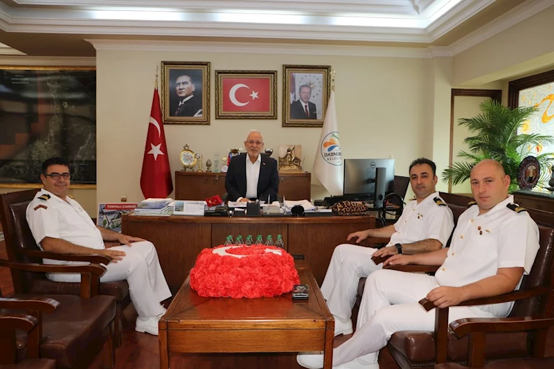 KOMUTANLARDAN BAŞKAN TOSYALI’YA ZİYARET