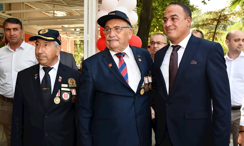 Büyükşehir Muharip Gaziler Derneği Akhisar Temsilciliği’nin Açılışına Katıldı
