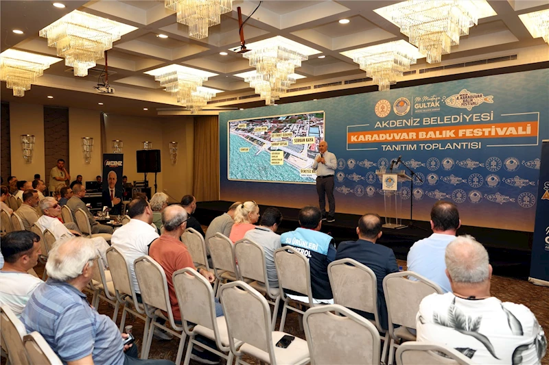 BAŞKAN GÜLTAK, LEZZETİN EĞLENCE İLE BULUŞACAĞI BALIK FESTİVALİNE TÜM MERSİNLİLERİ DAVET ETTİ