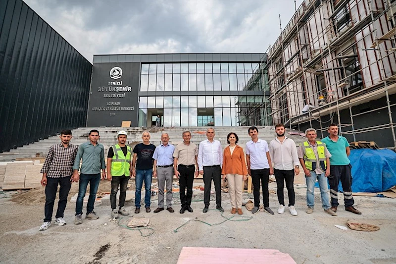 Büyükşehir ile Acıpayam hak ettiği hizmetlere birer birer kavuşuyor