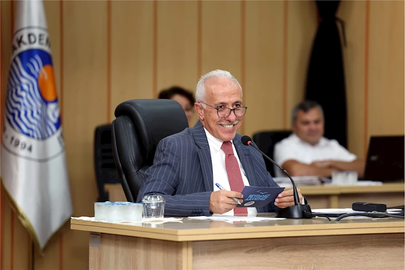 BAŞKAN GÜLTAK; “HİÇ KİMSE ENDİŞE ETMESİN, AKDENİZ’DE DEĞİŞİM VE DÖNÜŞÜM DEVAM EDECEK”