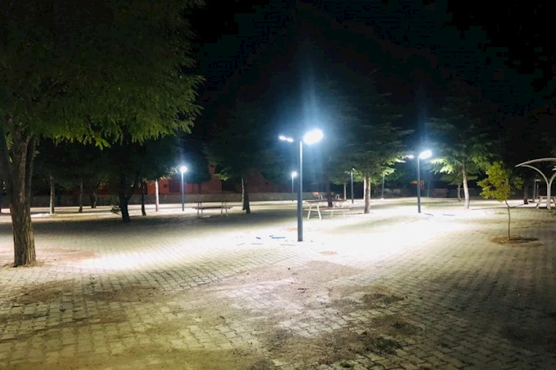 Garipçe Sosyal Tesislerimizde çevre düzenlemesi ve ışıklandırması yapılmıştır.