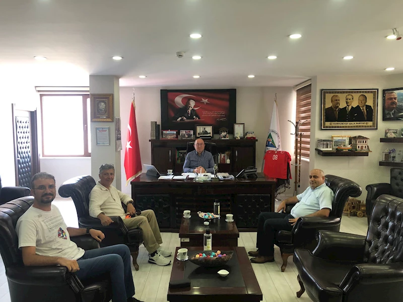 TUBBİTAKTAN BAŞKAN ELÇİN’E ZİYARET