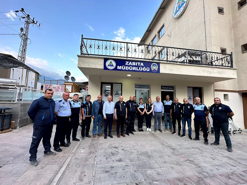 BAŞKAN ELÇİN ZABITA HAFTASINI KUTLADI