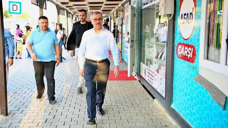 Başkan Güngör, “Şehrimizde Ticari Hayat Hızla Canlanıyor”