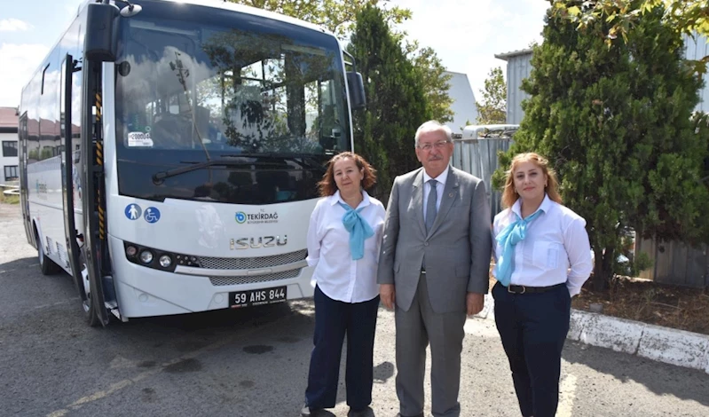 KADIN OTOBÜS ŞOFÖRLERİ İŞ BAŞINDA