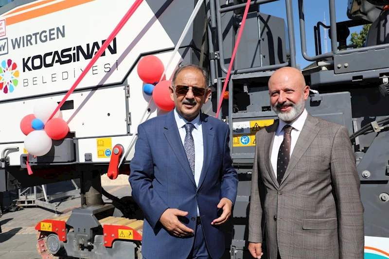 KOCASİNAN BELEDİYESİ, 129 MİLYON TL’YE ALINAN 38 YENİ ARACI TANITTI