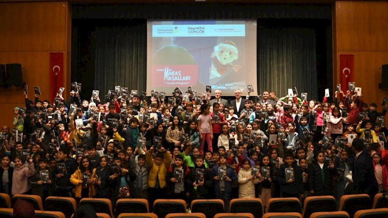 Büyükşehir’in ‘Kahramanmaraş Masalları’ Kitabı Minik Okurlarla Buluştu