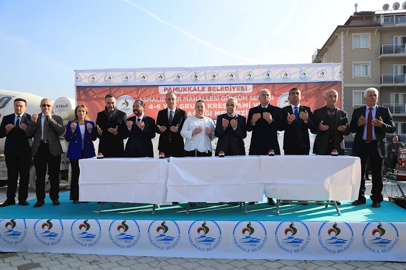 PAMUKKALE BELEDİYESİNDEN ASMALIEVLER’E ÜÇLÜ KOMPLEKS