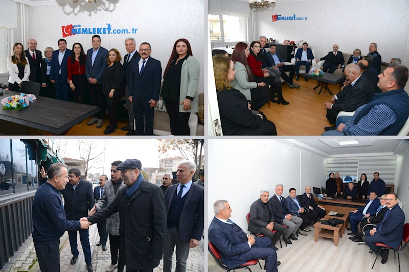BAŞKANIMIZ EKİCİOĞLU, GAZETE ZİYARETLERİNDE BULUNDU