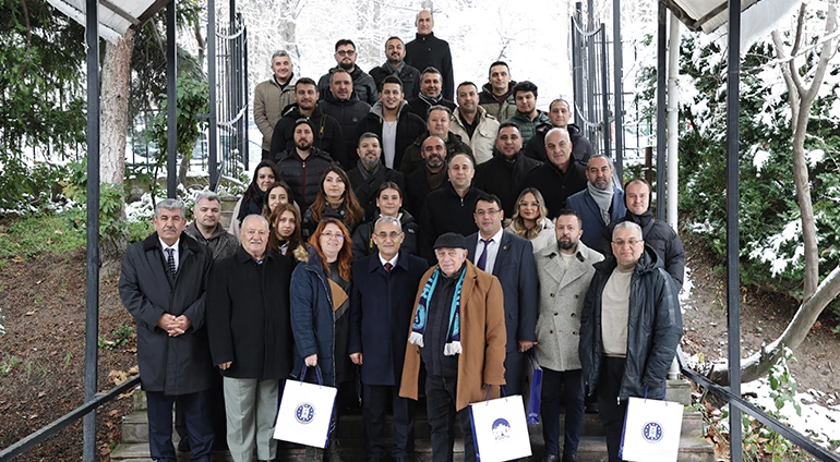 BAŞKANIMIZ GAZETECİLERLE BİR ARAYA GELDİ