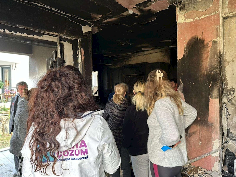 YANGIN MAĞDURLARINA HIZLI DESTEK
