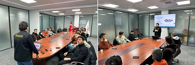 İtfaiyeden elektrikli araçlara müdahale eğitimi
