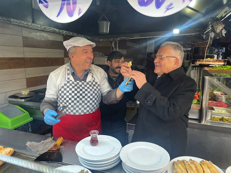 Başkan Büyükkılıç’tan Balıkçı Esnafına Ziyaret