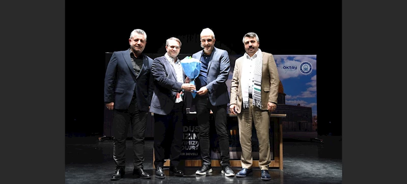 YILDIRIM’DA ‘KUDÜS BİZİM NEYİMİZ OLUR’ SÖYLEŞİSİ