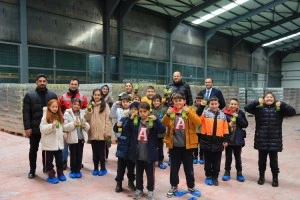 Öğrencilerden Maden Suyu Fabrikamıza ziyaret