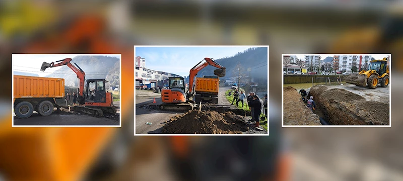 ALTYAPIDA HUMMALI ÇALIŞMA