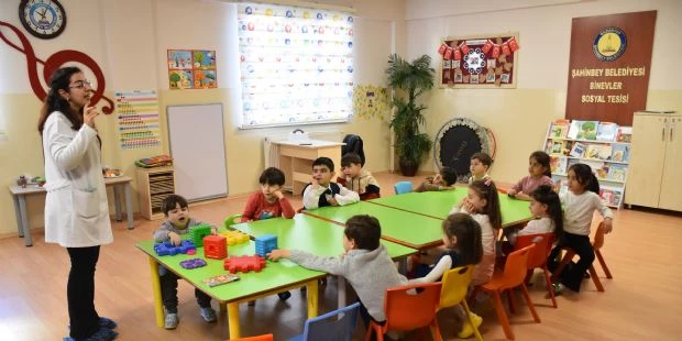Şahinbeyli Çocuklar İngilizce Öğreniyor