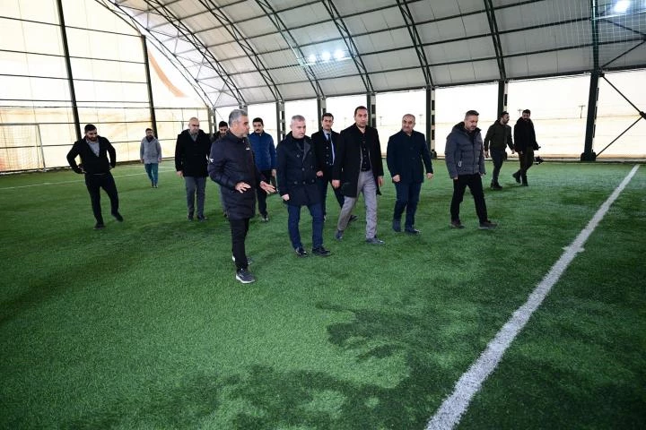 “Spor Yatırımlarında Örnek İlçe Olma Yolunda İlerliyoruz”