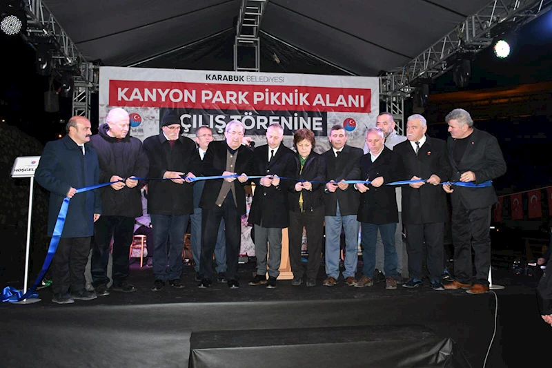Kanyon Park Piknik Alanının Açılışı Gerçekleştirildi