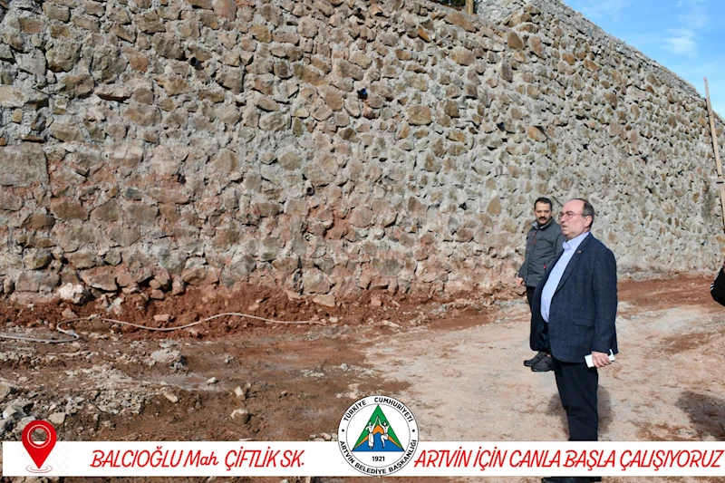 BAŞKAN ELÇİN YILIN İLK MESAİSİNDE SAHA İNCELEMESİNDE BULUNDU