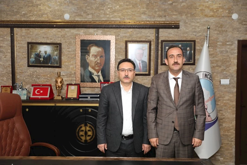 Valimiz Sn. Gökmen Çiçek, Vali Yardımcısı Sn. Şenol Esmer, İncesu İlçe Kaymakamı Sn. Aydın Göçer ile birlikte İncesu Belediye Başkanımız Av. Mustafa İlmek