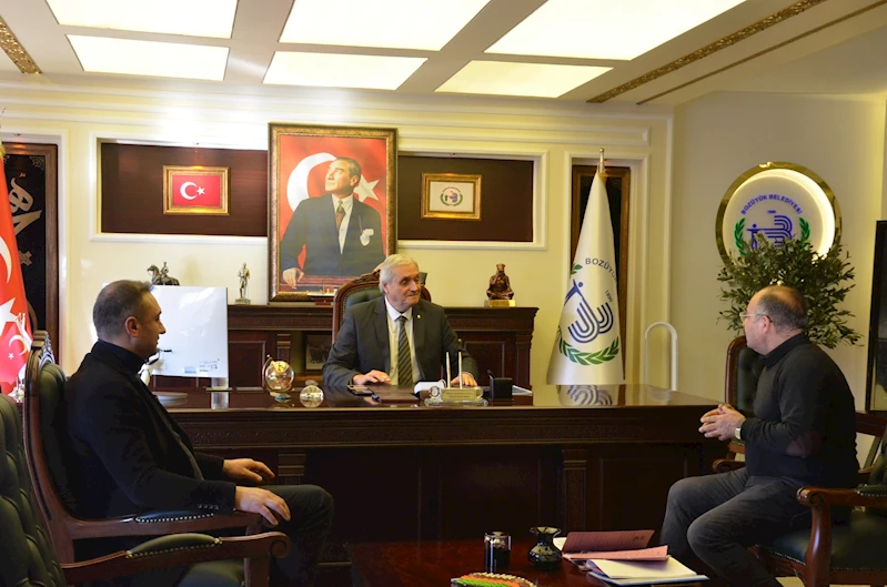 BAŞKAN BAKKALCIOĞLU SENDİKA TEMSİLCİLERİ İLE BİR ARAYA GELDİ