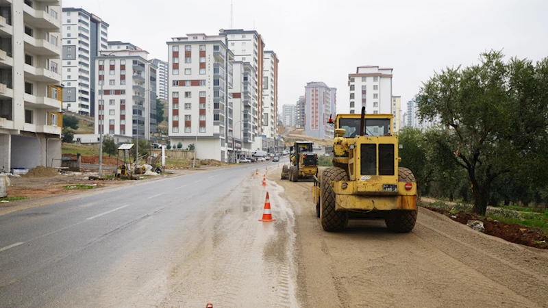 Büyükşehir Onikişubat’ta Ulaşım Ağını Güçlendirmeyi Sürdürüyor