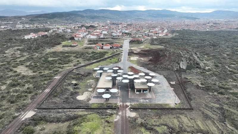 Jeopark Ziyaret Merkezi’nde son dokunuşlar