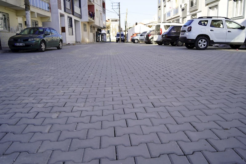 50. YIL’IN SOKAKLARI YENİLENDİ