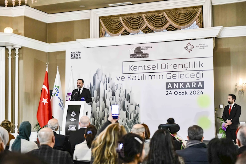 TÜRKİYE KENT KONSEYLERİ BİRLİĞİ VE ANKARA KENT KONSEYİ’NDEN “KENTSEL DİRENÇLİLİK VE KATILIMIN GELECEĞİ ÇALIŞTAYI”