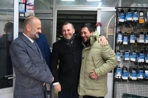 BAŞKAN TUTUK’TAN SANAYİ SİTESİNE ZİYARET