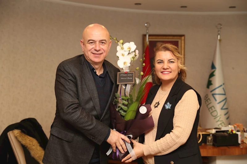 BAŞKAN HÜRRİYET, CHP KÖRFEZ ADAYI TAYFUN BALIKÇI’YI AĞIRLADI