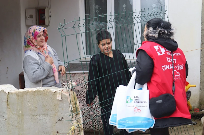 İZMİT BELEDİYESİ ÇINAR EKİBİ KÖYLERİ KARIŞ KARIŞ GEZİYOR