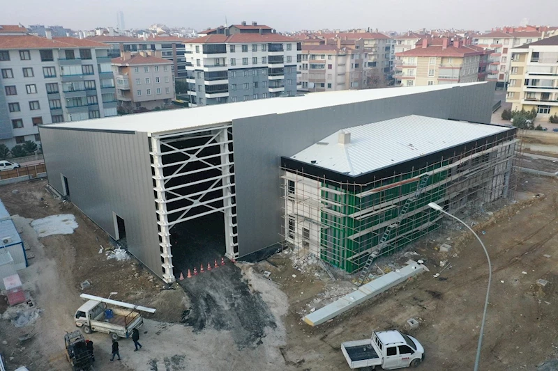 KONYA’NIN EN BÜYÜK TENİS KORTUNDA SONA YAKLAŞILIYOR