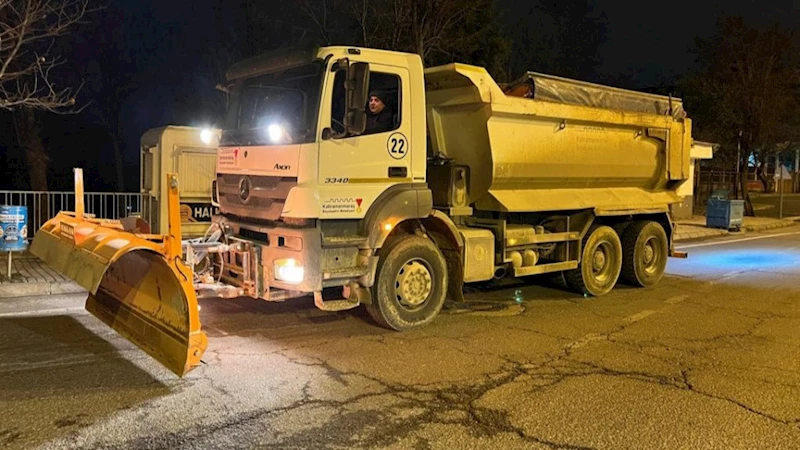 Büyükşehir, Kar Yağışı ve Buzlanmaya Karşı Teyakkuzda