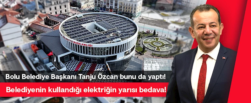 Belediyenin kullandığı elektriğin yarısı bedava!