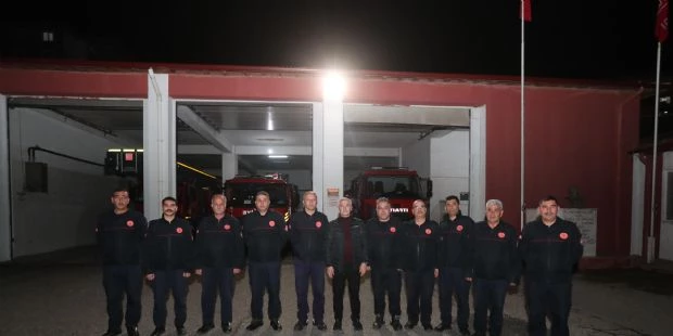 Başkanımız Yeni Yılda Görev Başındaki Kamu Çalışanlarını Ziyaret Etti