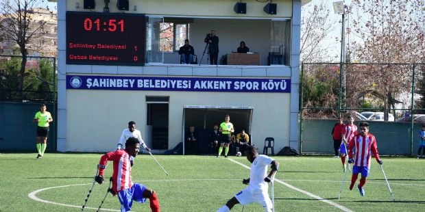 Şahinbey Ampute Çıkışını Sürdürüyor 4-0