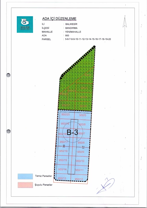Yenimahalle 950 Ada İçi Düzenlemesi