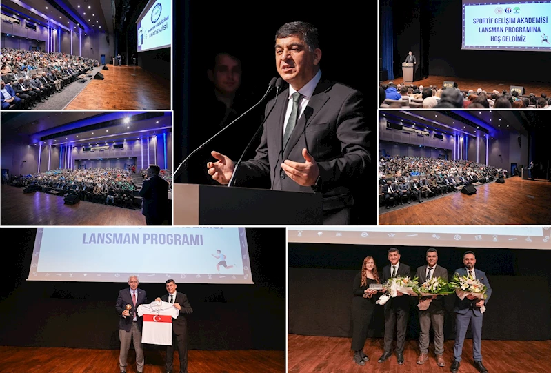SPORTİF GELİŞİM AKADEMİSİNDE İLK DERS ZİLİ ÇALDI