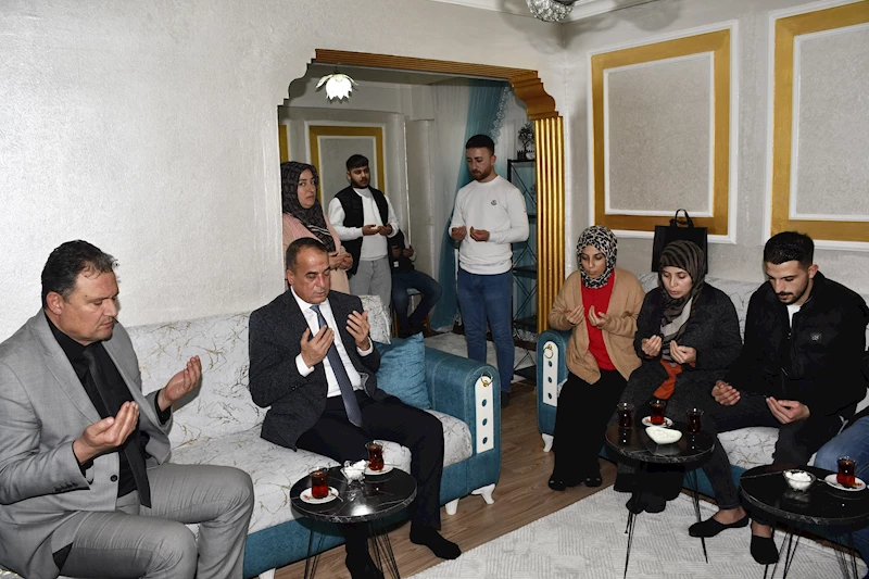 Büyükşehir’den Şehit Evine Taziye Ziyareti