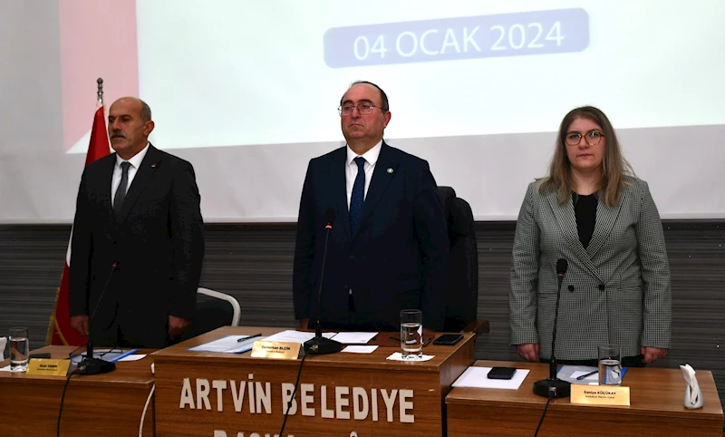 YILIN İLK OLAĞAN BELEDİYE MECLİS TOPLANTISI GERÇEKLEŞTİRİLDİ