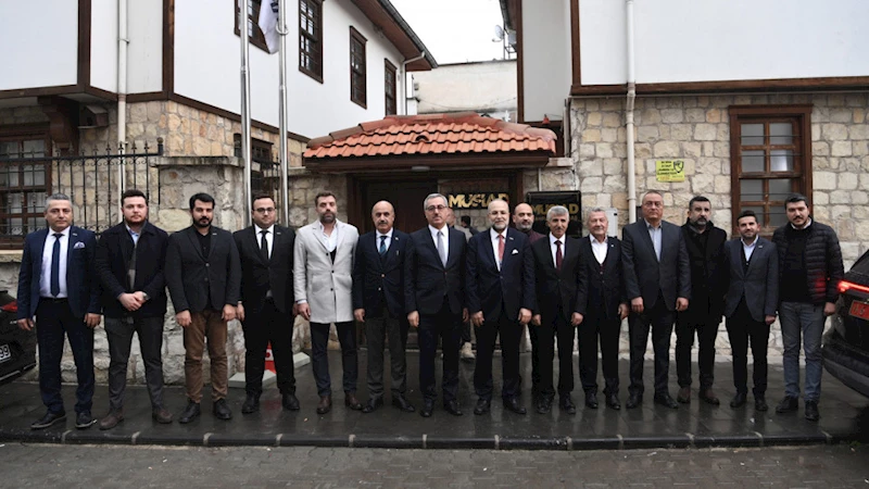 Ünlüer ve Güngör’den KASİAD ve MÜSİAD’a Ziyaret