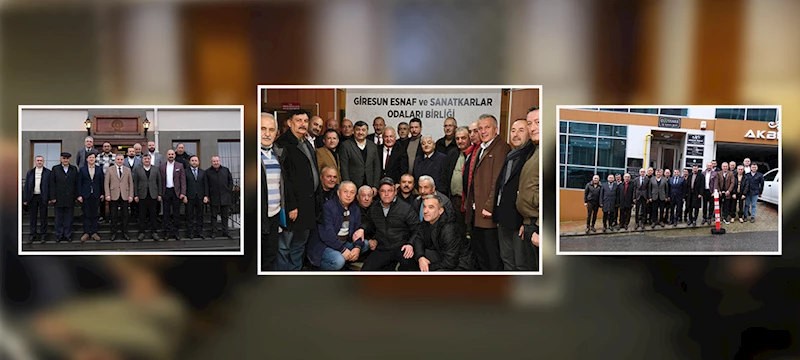 BAŞKAN ŞENLİKOĞLU MESLEK ODALARINI ZİYARET ETTİ