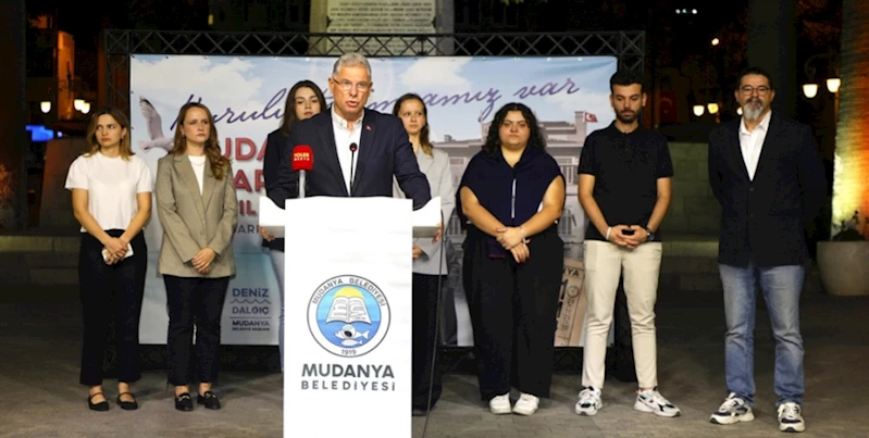 MUDANYA’DAN TÜM DÜNYA’YA BARIŞ ÇAĞRISI