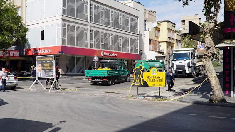 ESKİ DÜLÜK CADDESİ YENİLENDİ