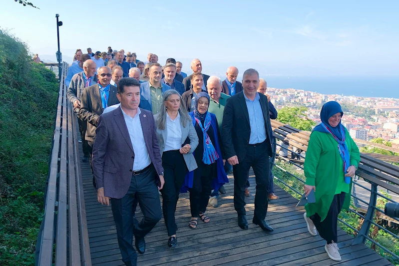 Boztepe Seyir Terası’nın bir günlük geliri şehit ailelerine bağışlandı