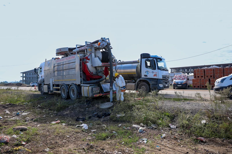 Altyapı hatlarının temizliğine teknolojik dokunuş: Robotlar kanalizasyon hattında