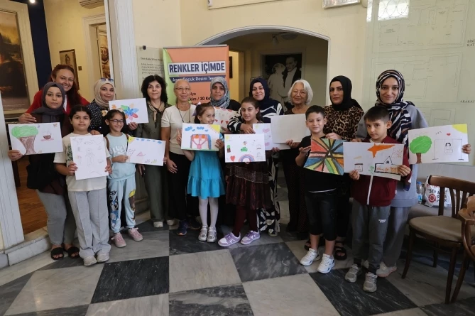 Konak Belediyesi’nden Çocuklara ve Annelerine Özel Atölye